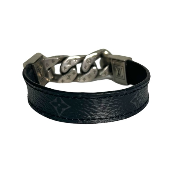 Louis Vuitton Monochain Monogram Eclipse Bracelet - Picture 4 of 8